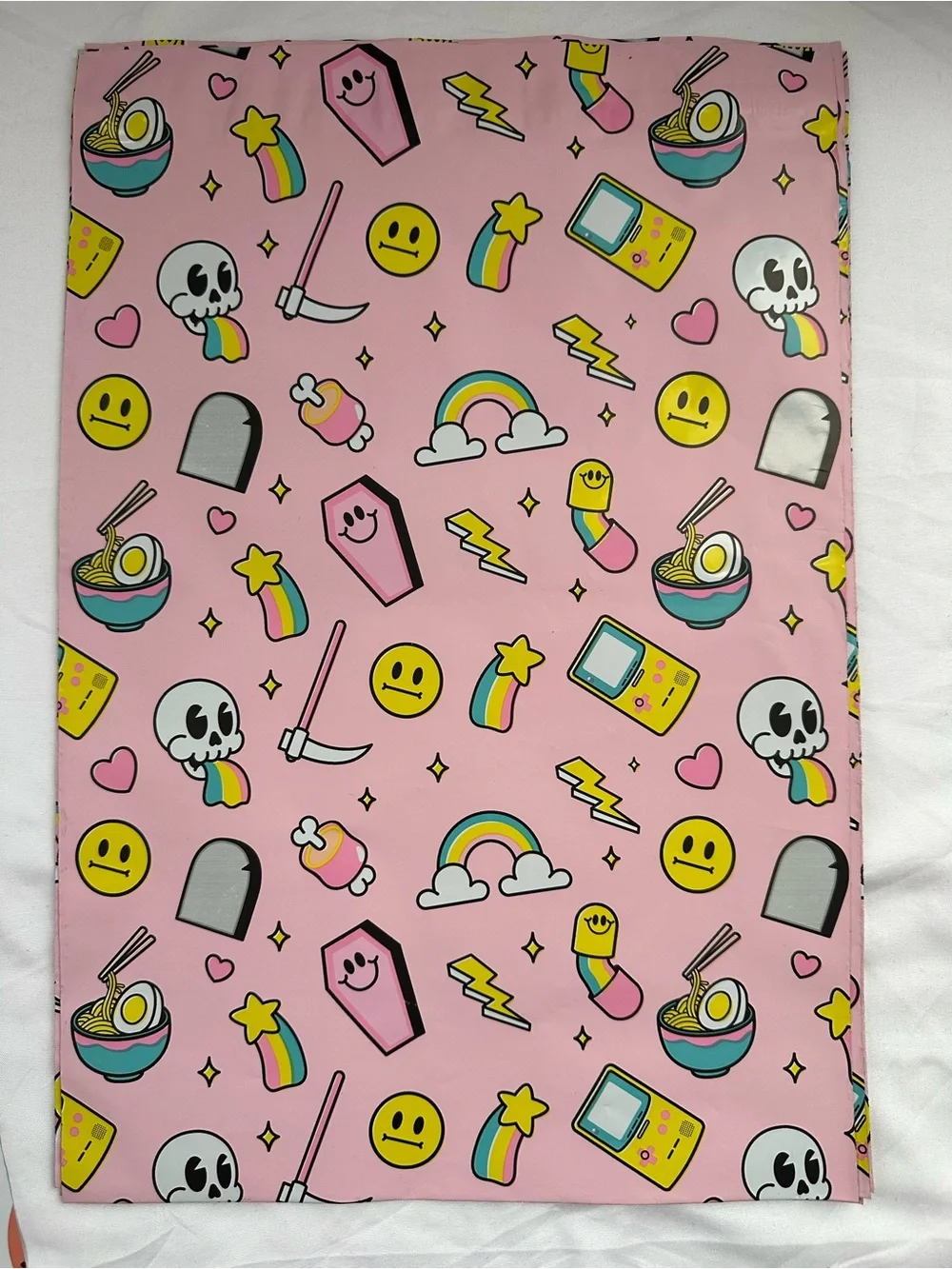 Halloween Poly Mailers Variety Pack 10x13 Candy Corn Pumpkin Pink 25 Count